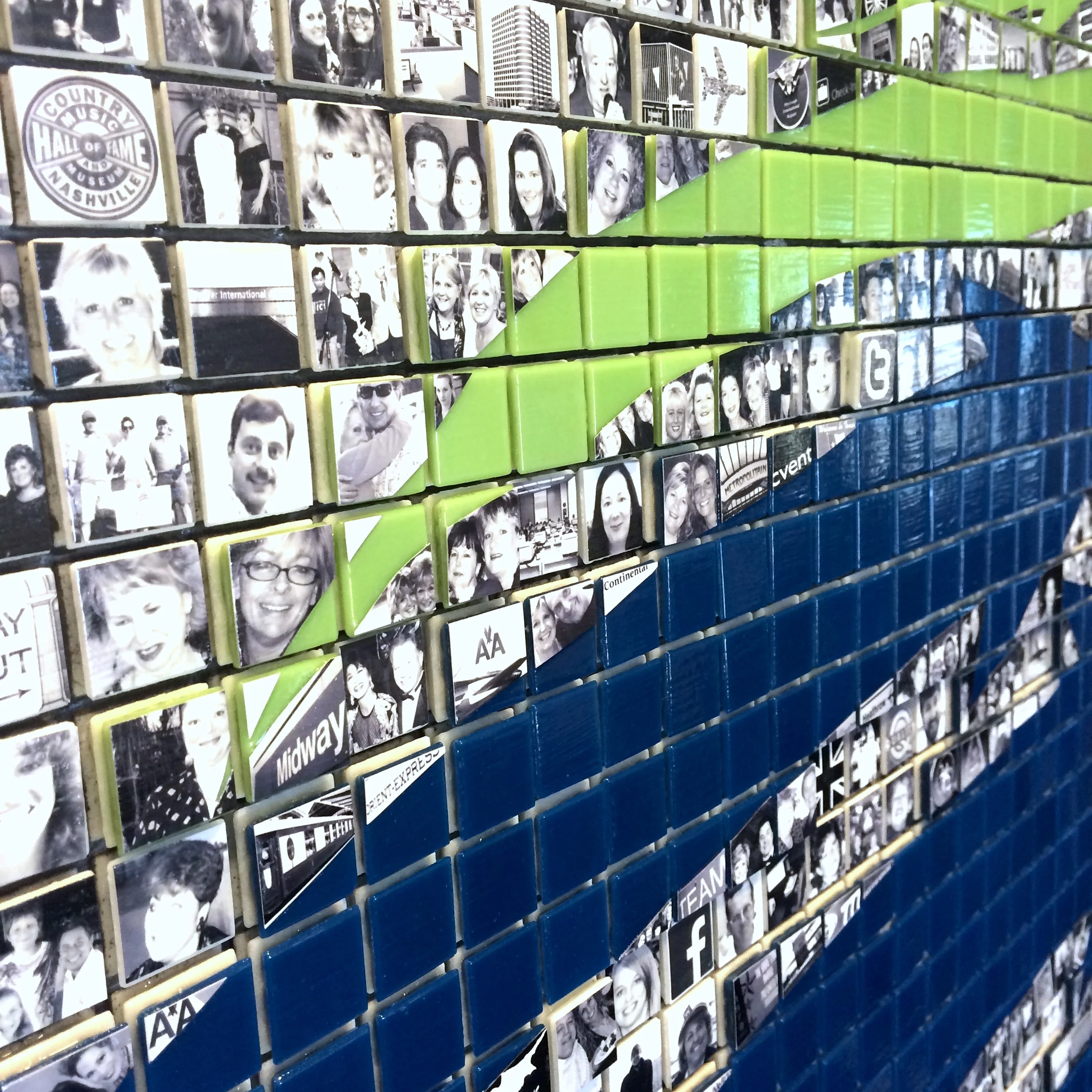   Detailed profile view.  