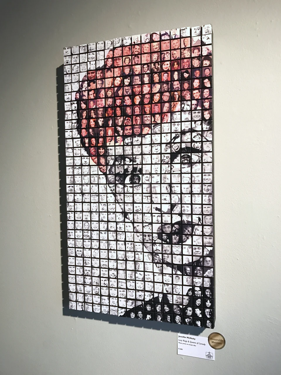 "Lucy: Kings & Queens of Comedy", received Honorable Mention at Oak Park Art League's Drawn To Detail Exhibition, July 2017.