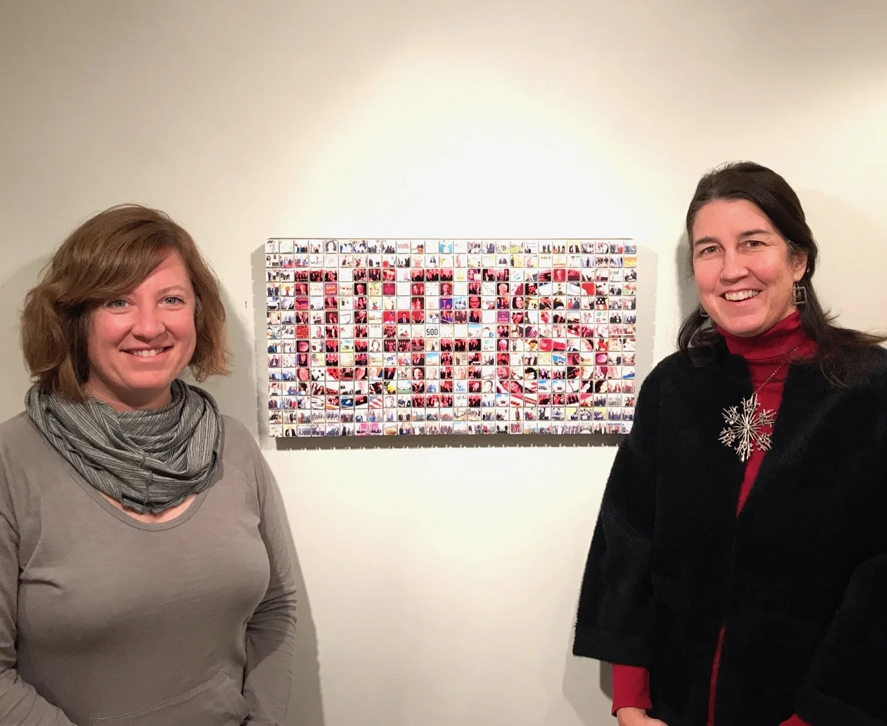 Jen McNulty with Carey Carlock, CEO of Riveredge Hospital