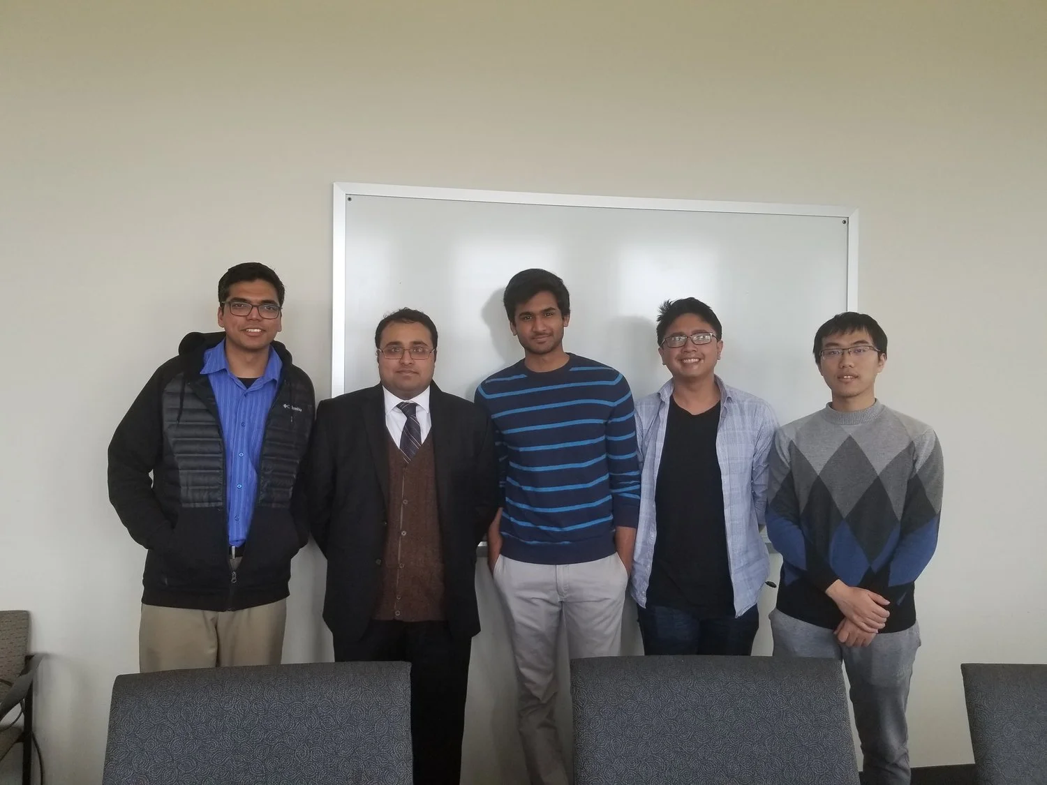 Suraj's Master's thesis defense