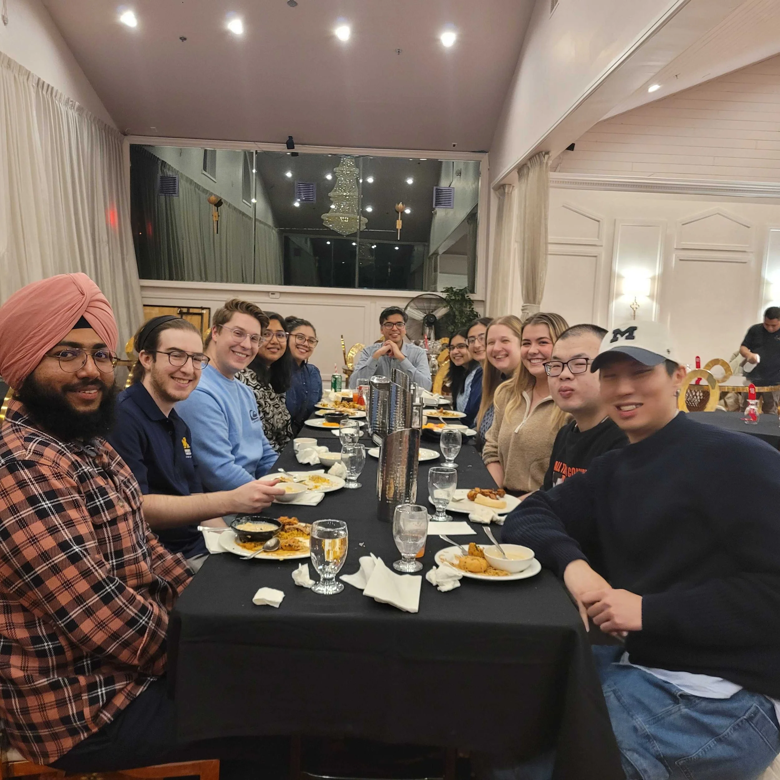Lab holiday dinner 2024