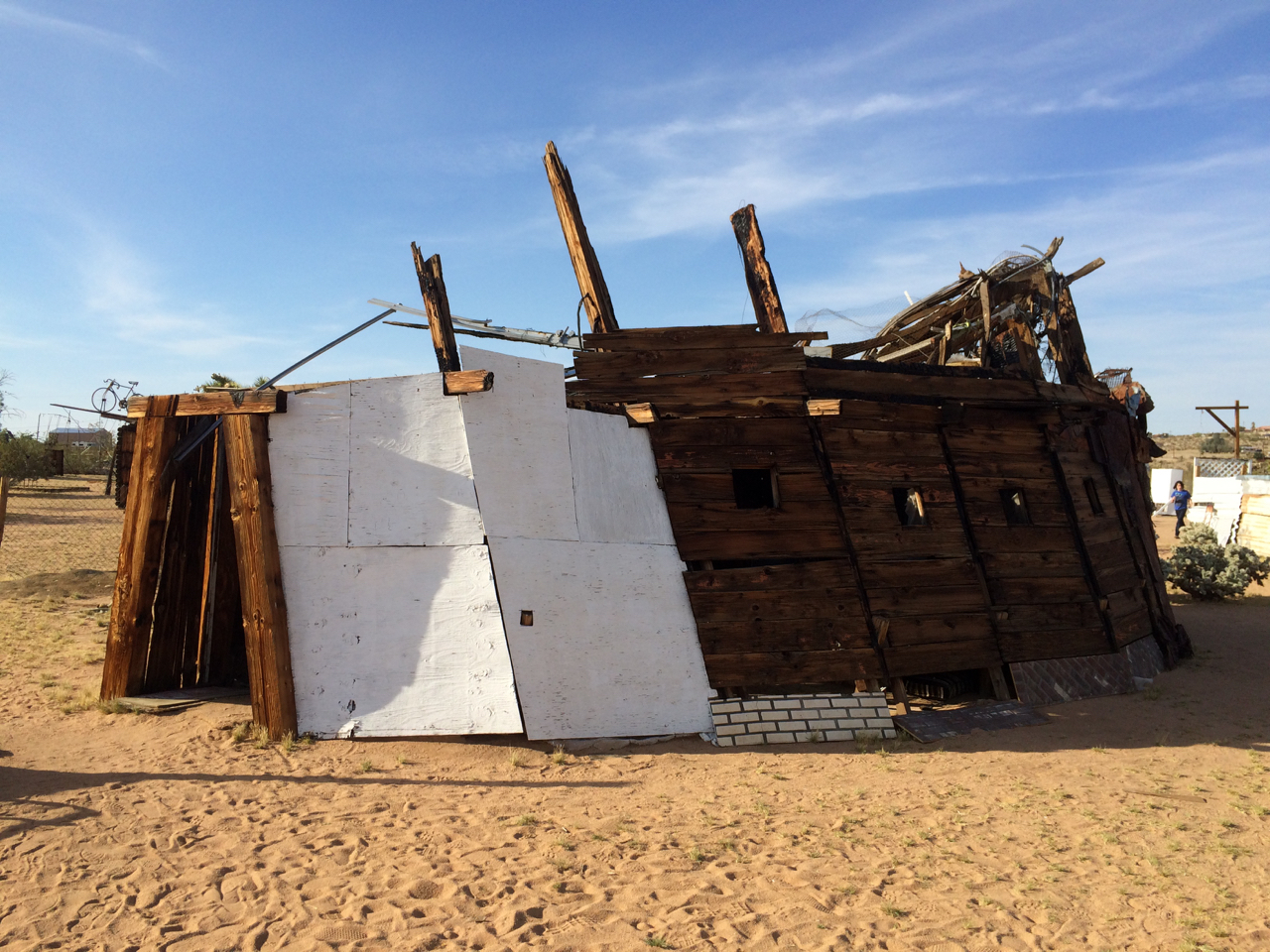 time is one of Purifoy's most active collaborators in this unfolding project, and as the desert softens and nibbles away at its edges, we started to feel as we were walking through an instruction manual for the apocalypse.