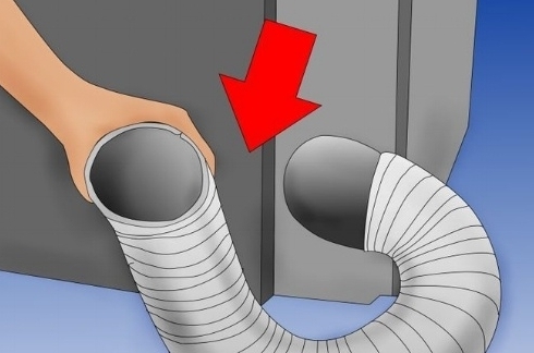 White plastic vent hose is now illegal. If you have this type of vent hose, replace it immediately.