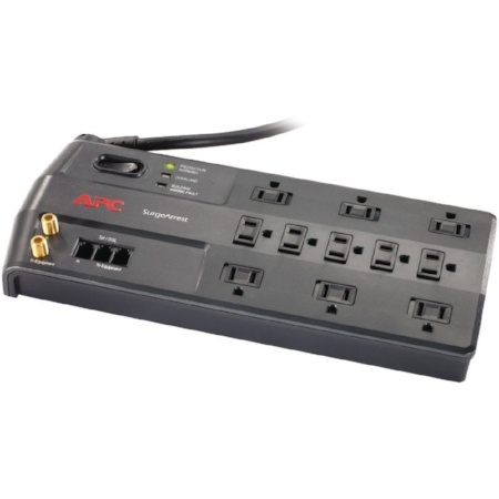 The best kind of surge protection often involves 'layers' of protection, from a power strip like this one to a whole house surge protector.