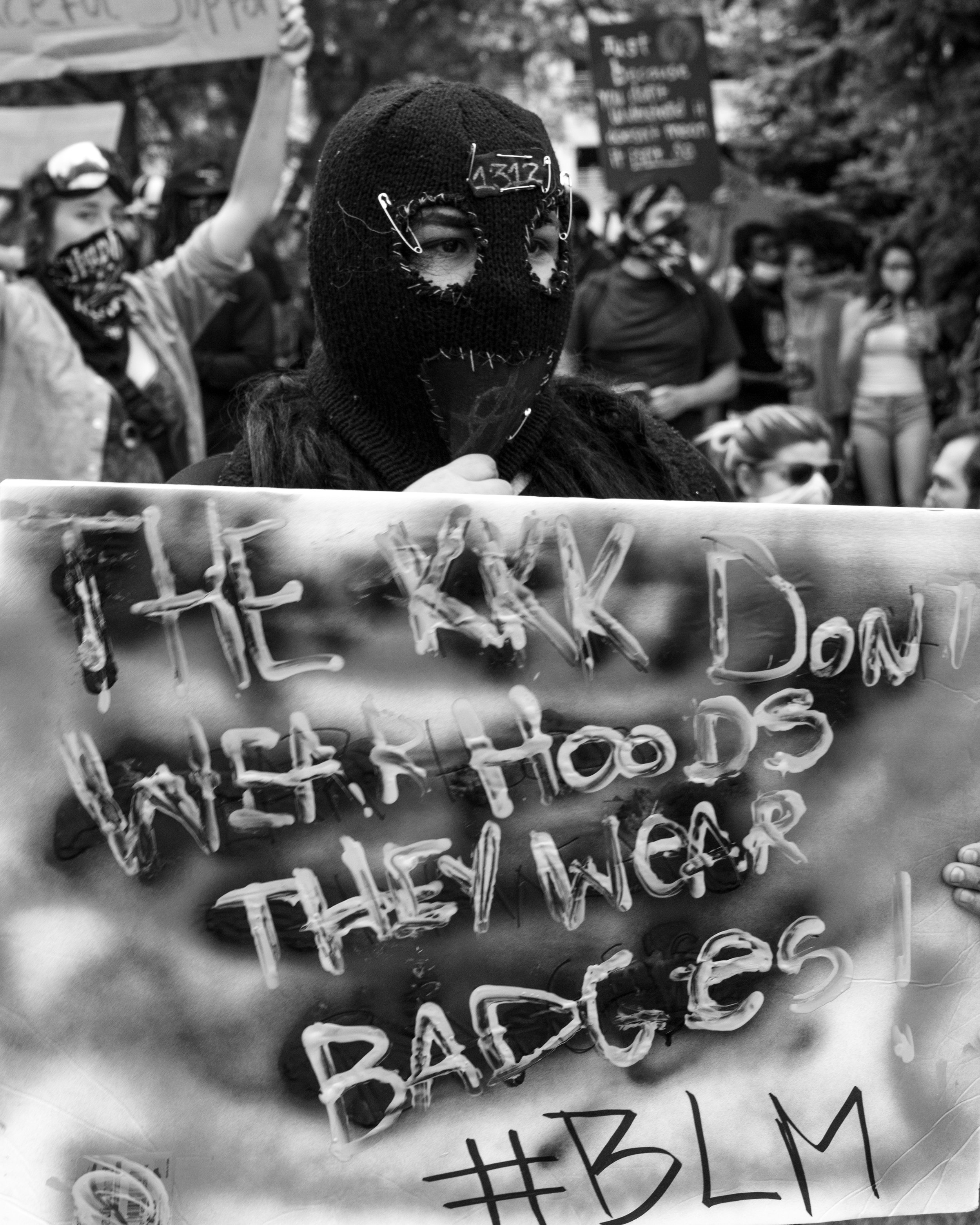 Protesters gather outside of the Capitol Building in Denver, Colorado. 5/29/2020.