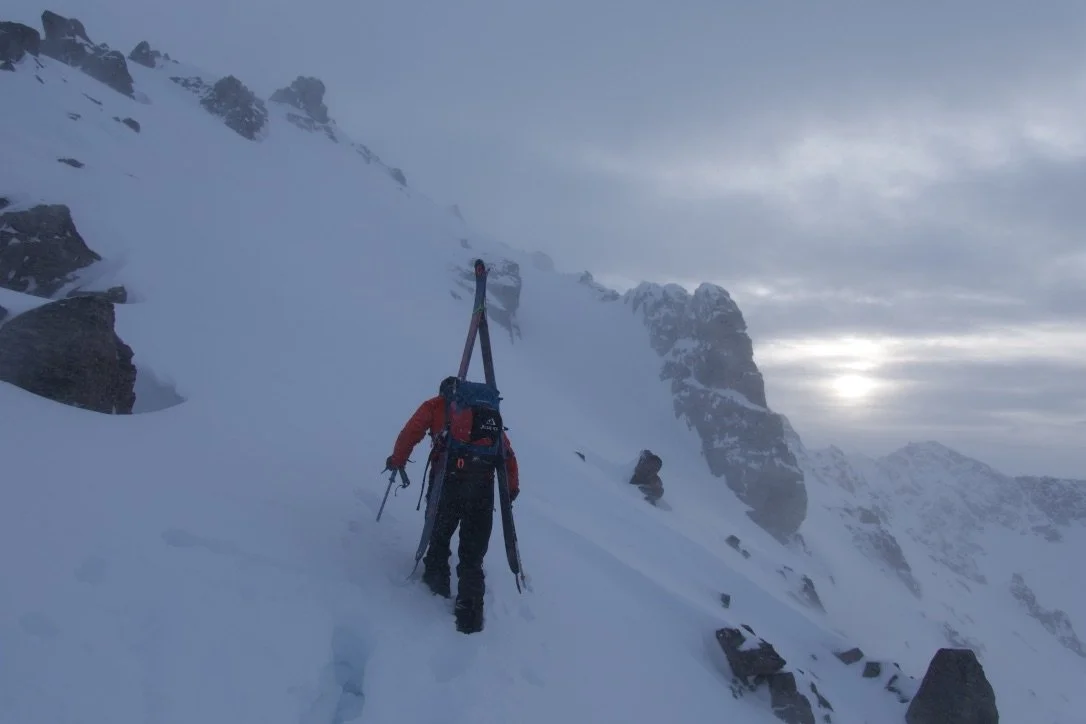 Mt Elliot Southwest Couloir