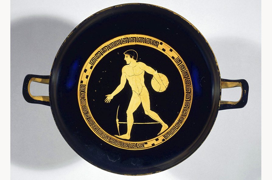 Cup; in the style of the Antiphon painter; ca. 470 BCE; Louvre