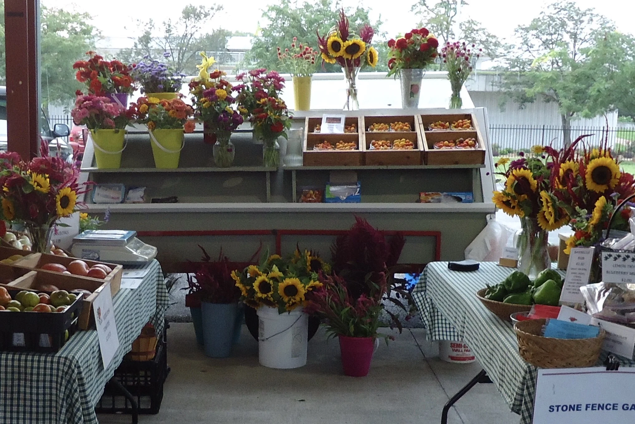 StoneFencefarmers market booth.jpg