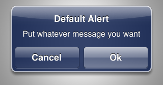 iOS alert View