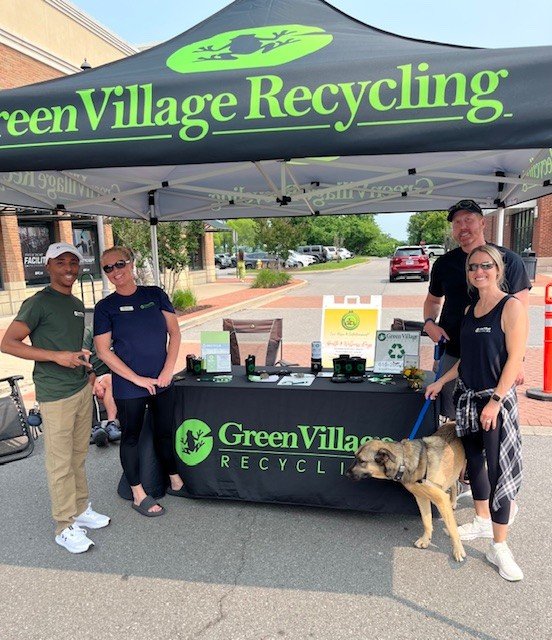 10x10 Pop-up Event Tent for Green Village Recycling, Hendersonville, TN