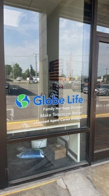 Window Vinyl Logo in Hendersonville, TN