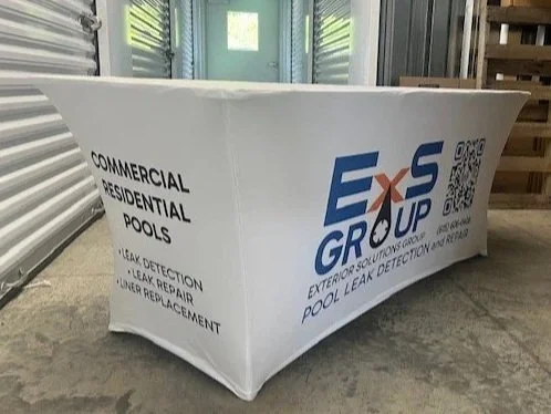 6ft Stretch Table Skirt for EXS Group in Hendersonville, TN