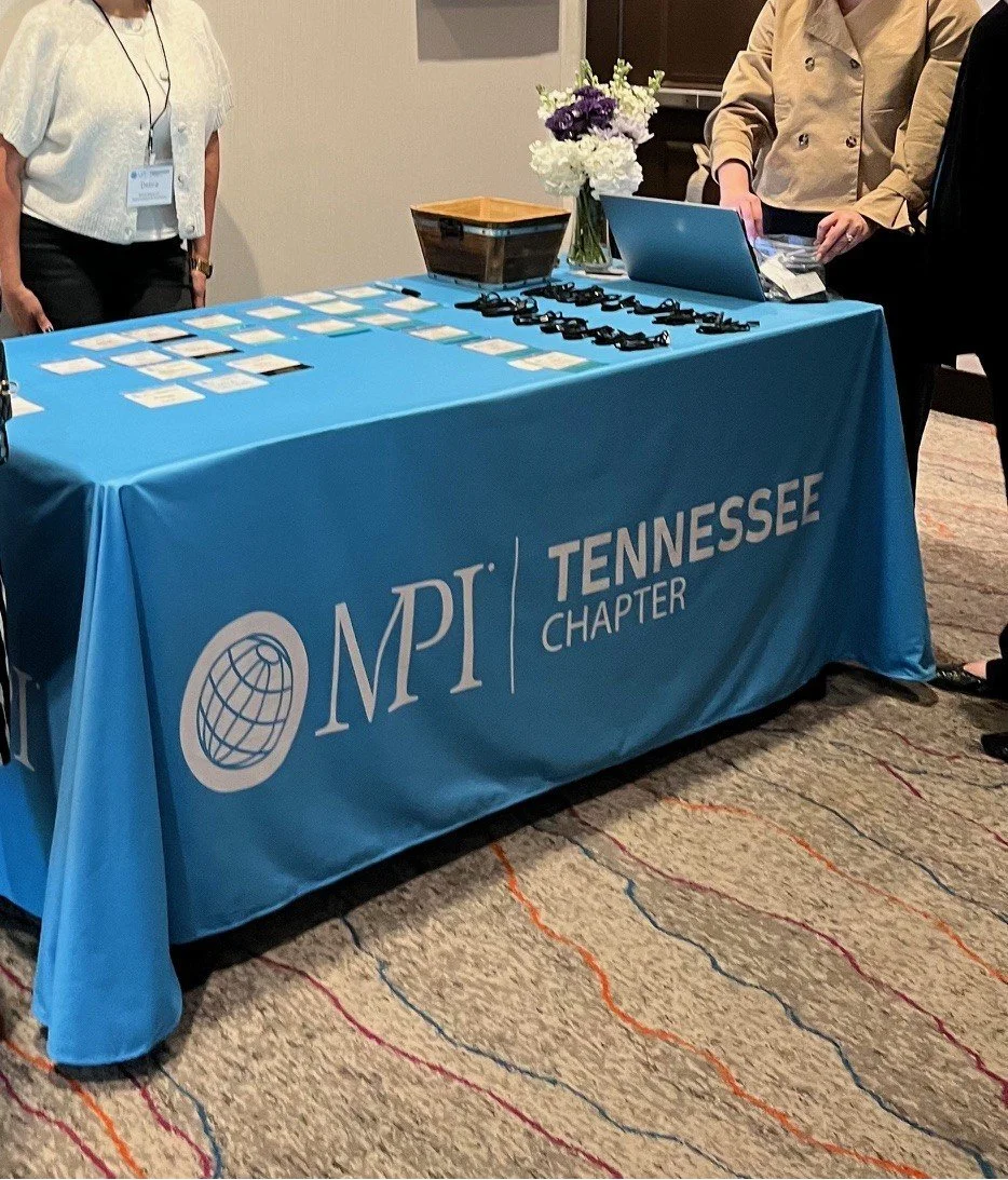 6ft Table Cover for Meeting Planners Intl. Tennessee Chapter