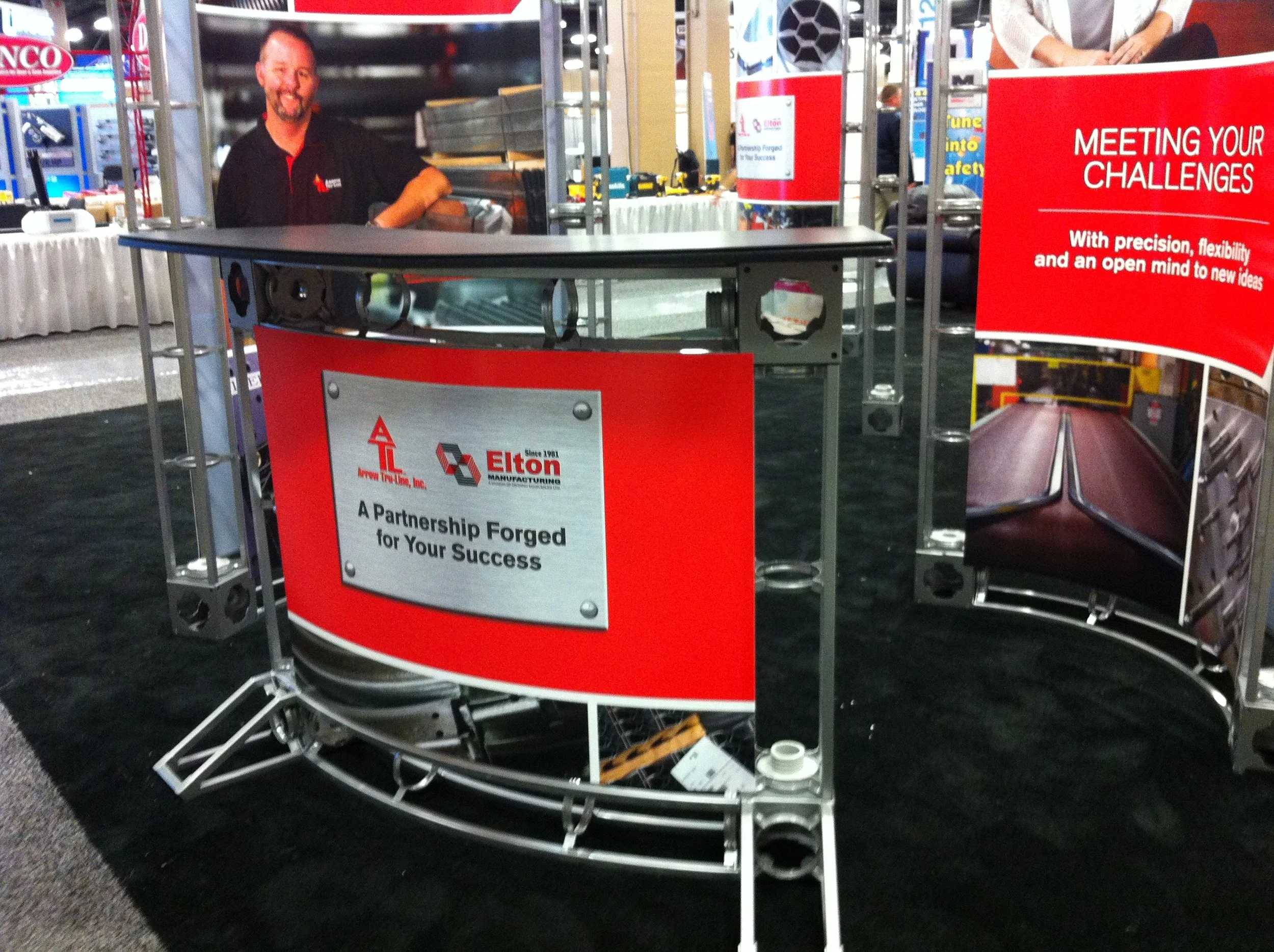 Counter produced from Orbital Truss system