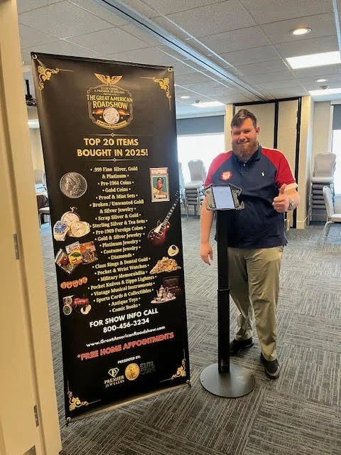 Banner stands for roadshows