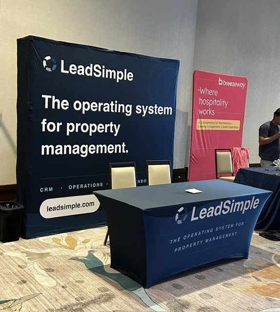 8ft x  8ft Display Set-up at Omni Nashville Hotel