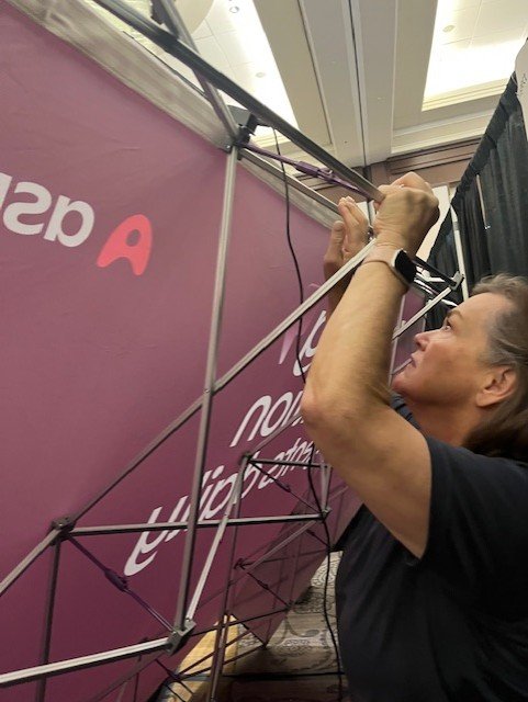 Booth set-up and teardown