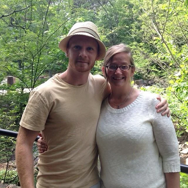 My husband and I out at Forrest Hill Park, in Richmond, VA