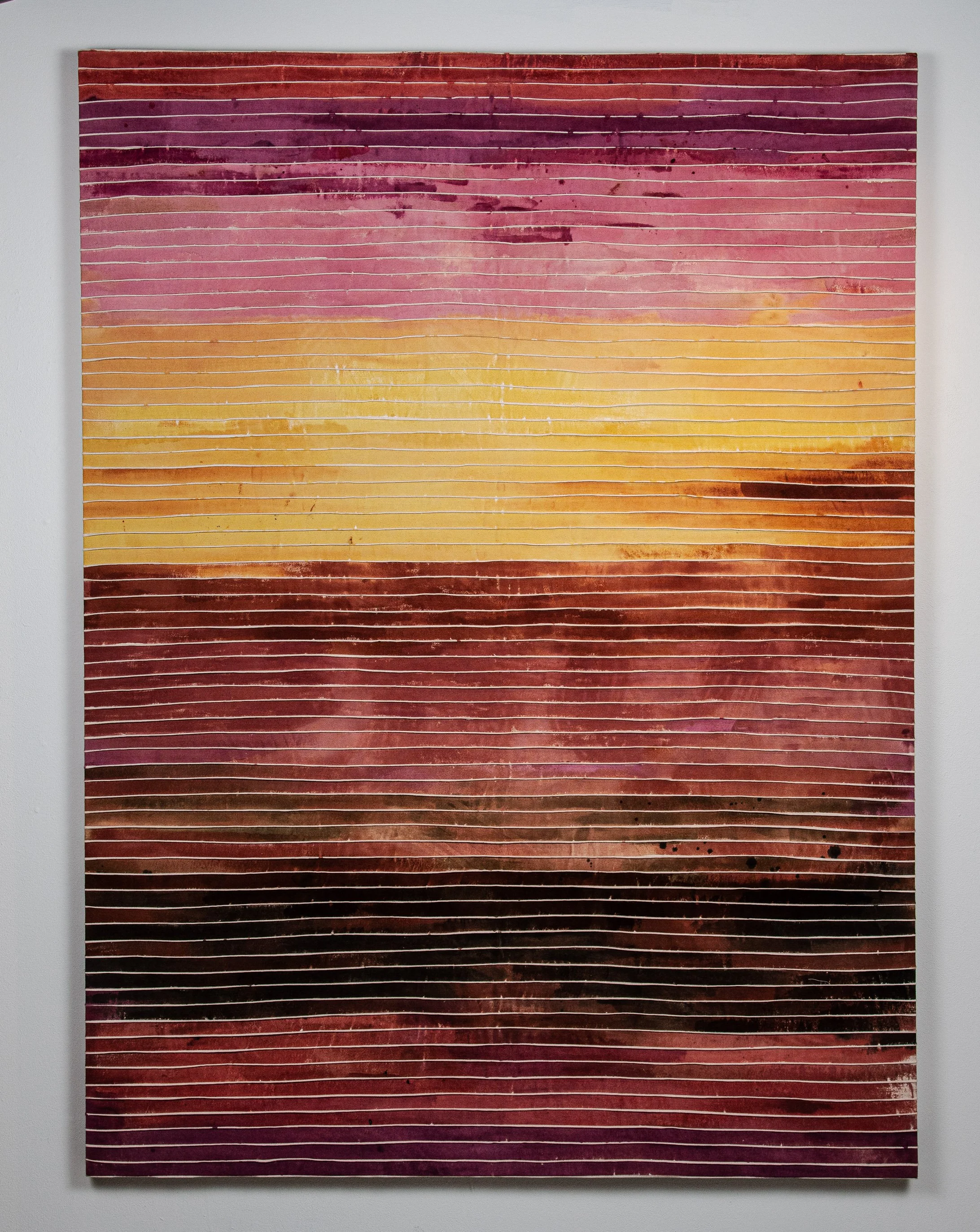 What The Light Heard, 74” x 55”