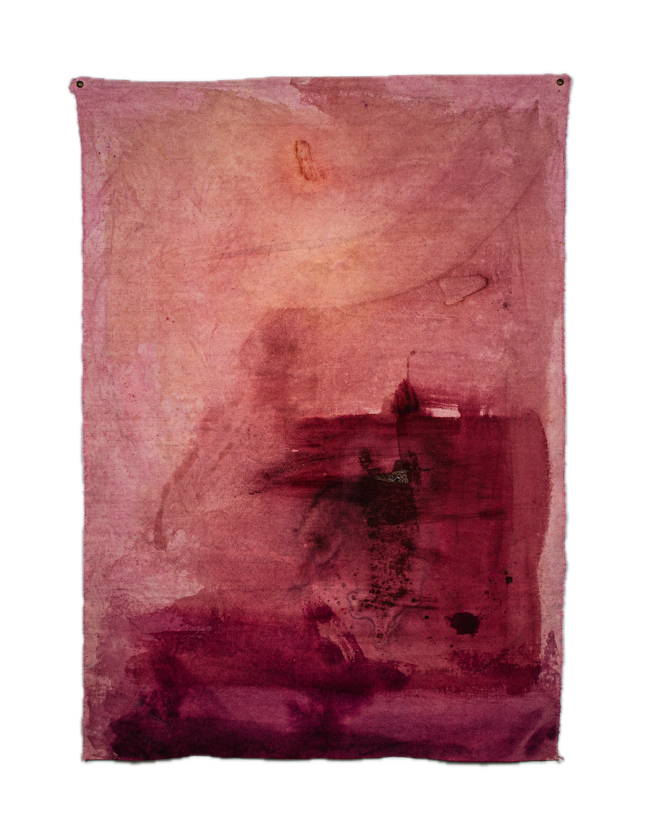 PINK DUST, 31” x 44”