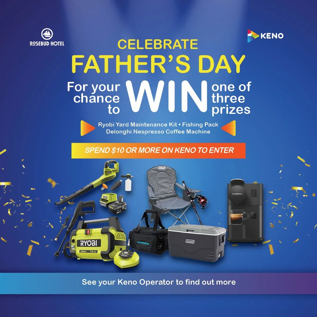 Your chance to WIN with KENO