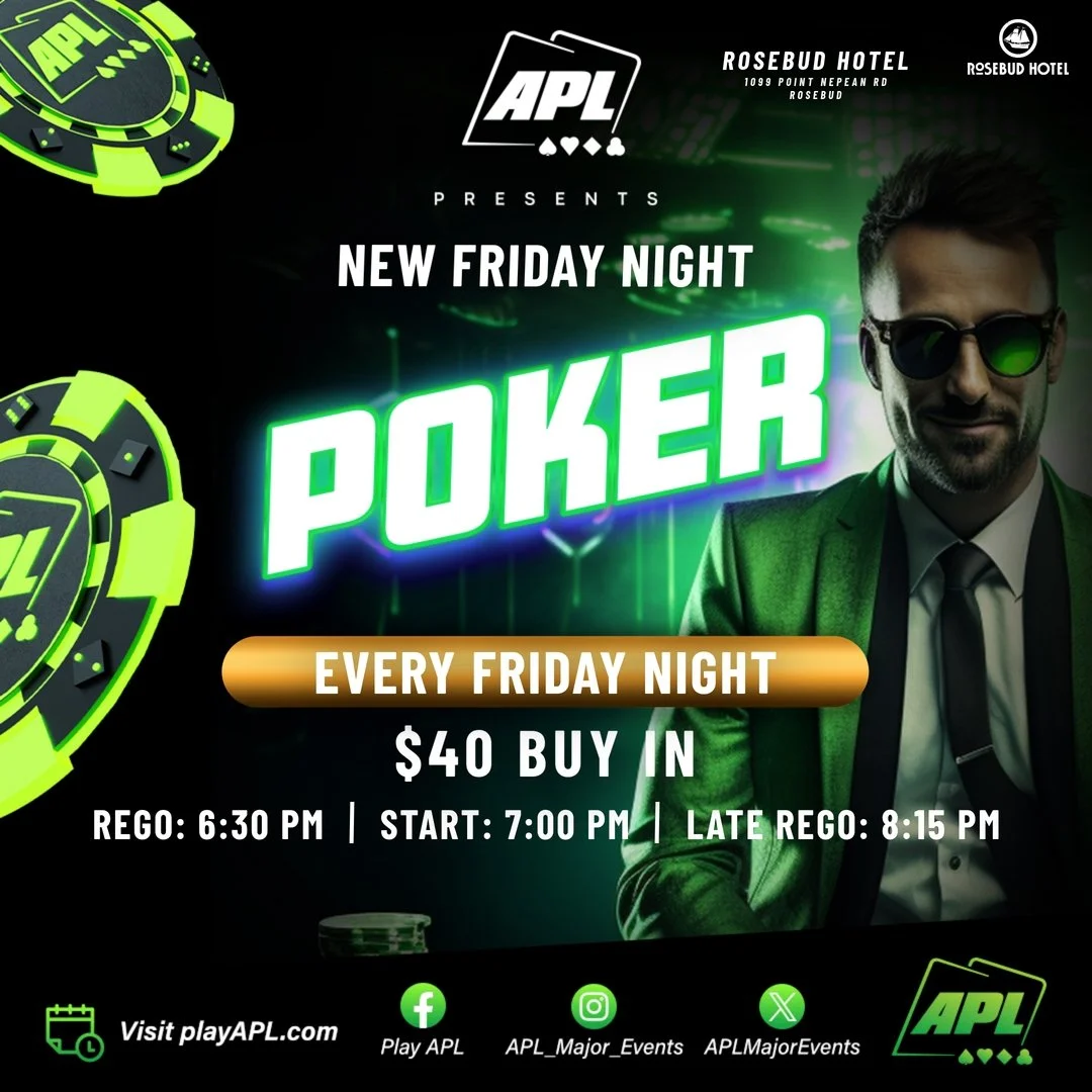 FRIDAY NIGHT POKER 
