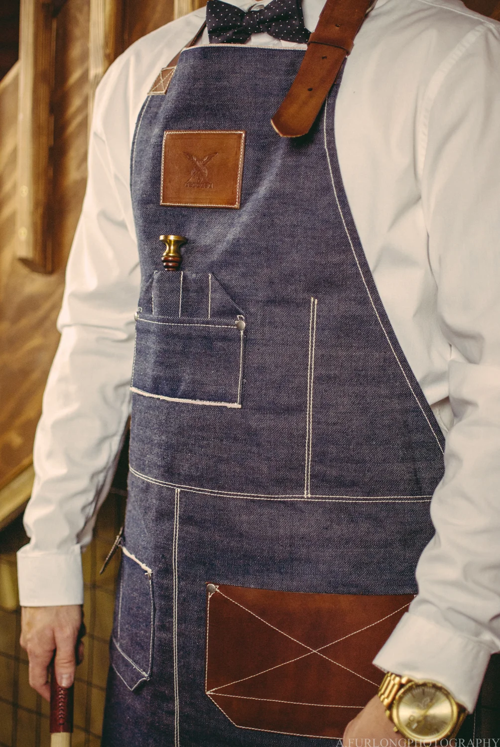 DECODED ARTISANS DENIM APRON