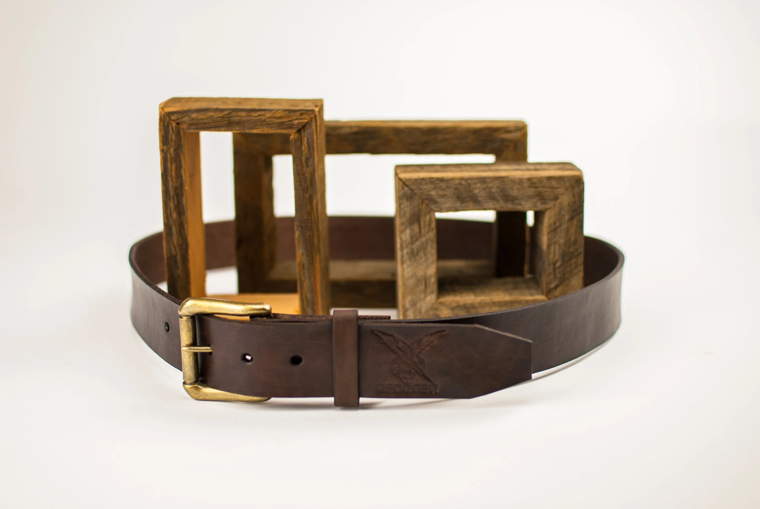 DECODED ARTISANS CLASSIC LEATHER BELT