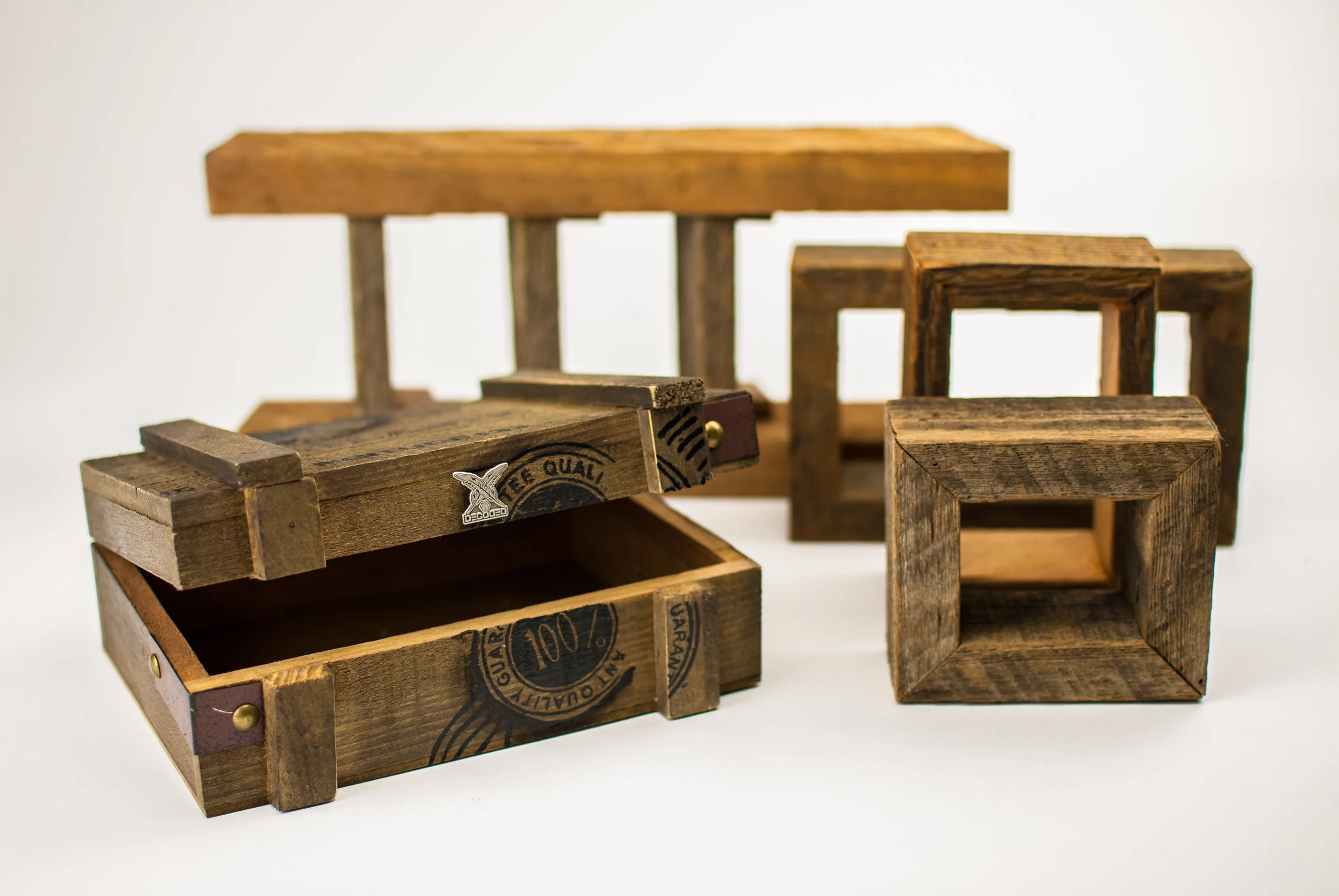 DECODED ARTISANS WOOD CRATE