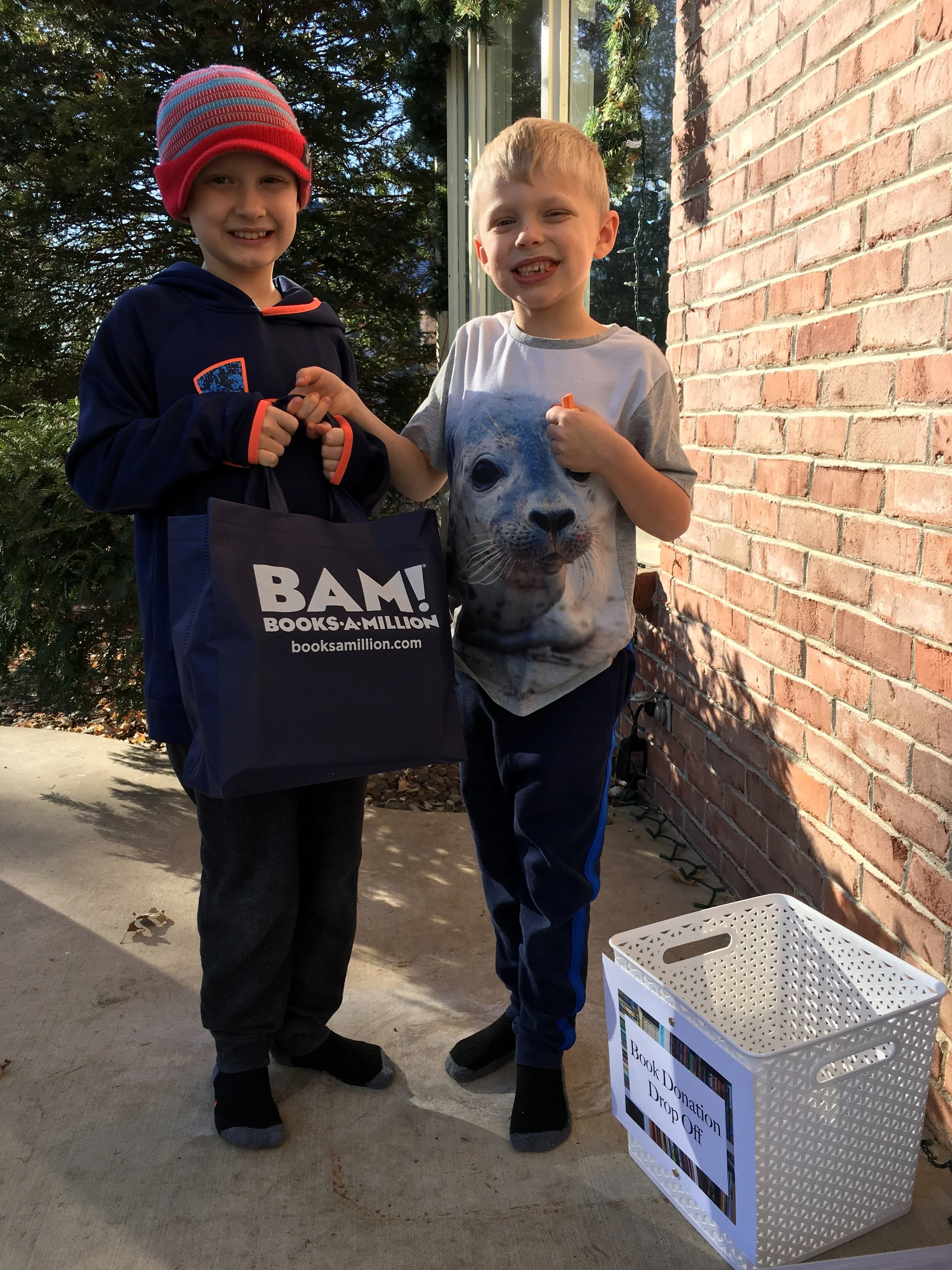 Our First Drop Off Donation