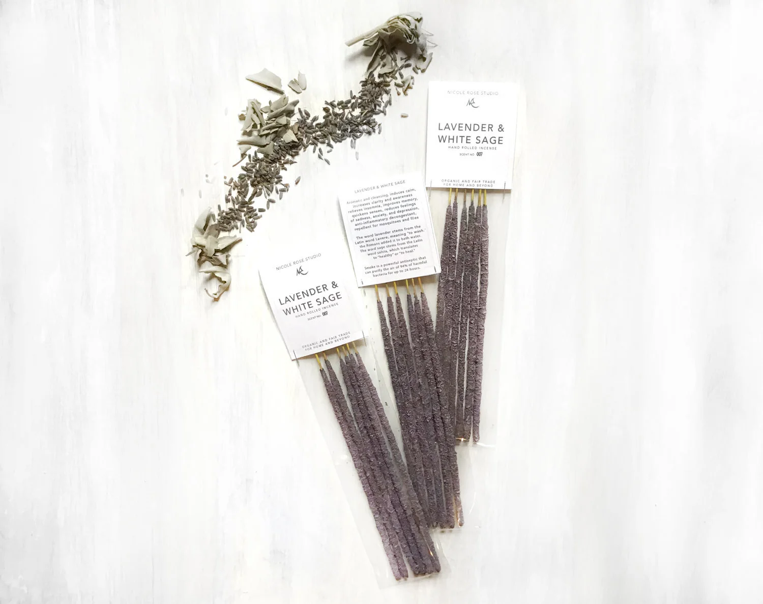 _Nicole+Rose+Studio+Fair+Trade+NRS-IS-00+Aromatherapy+Lavender+and+White+Sage+Hand+Rolled+Incense.JPG