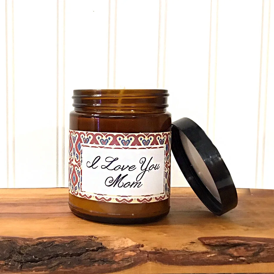 I Love You Mom Aromatherapy Soy Wax Candle Mother's Day Gift