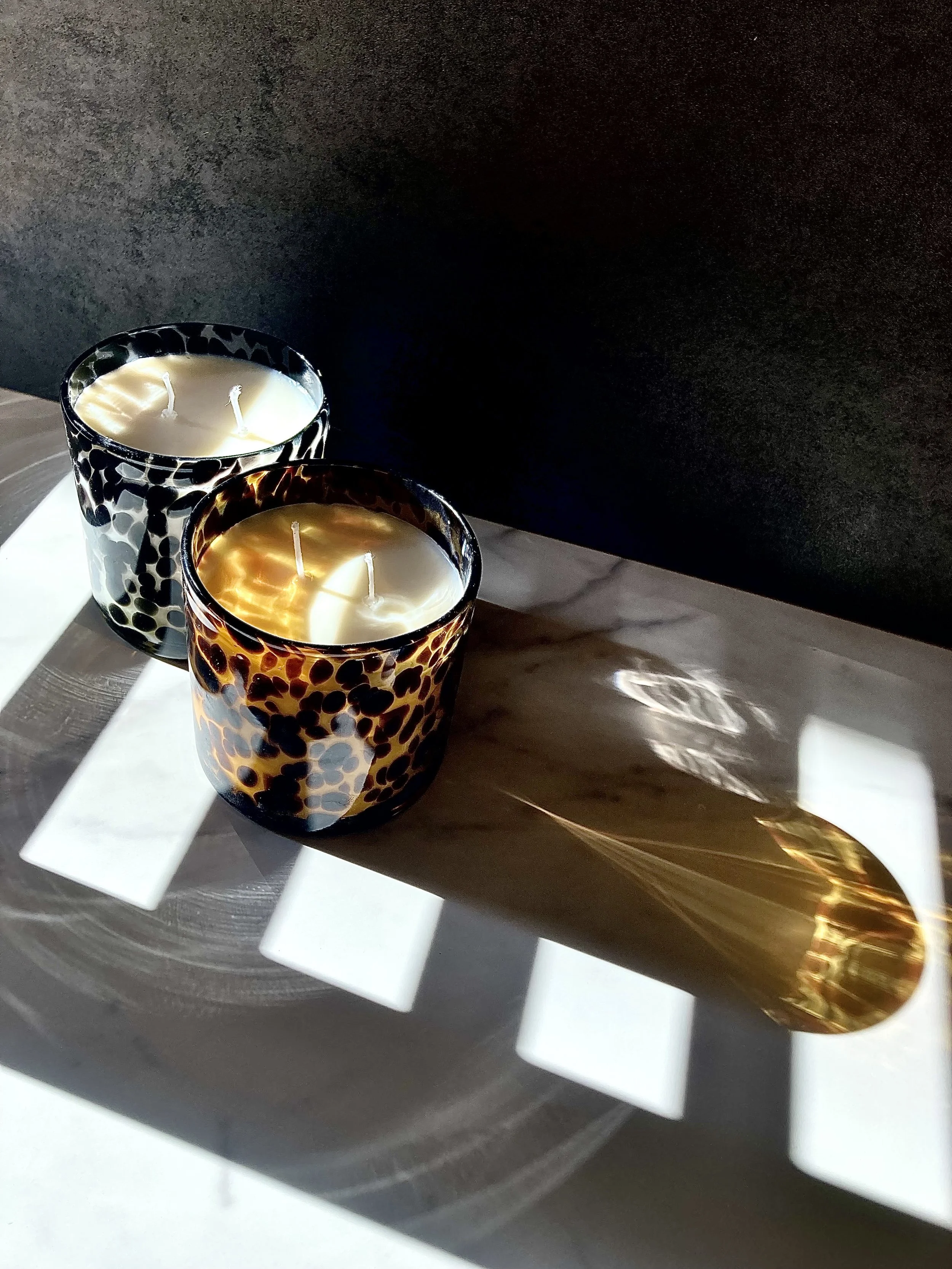 Vanilla + Spice Cheetah Soy Wax Candle (Copy)