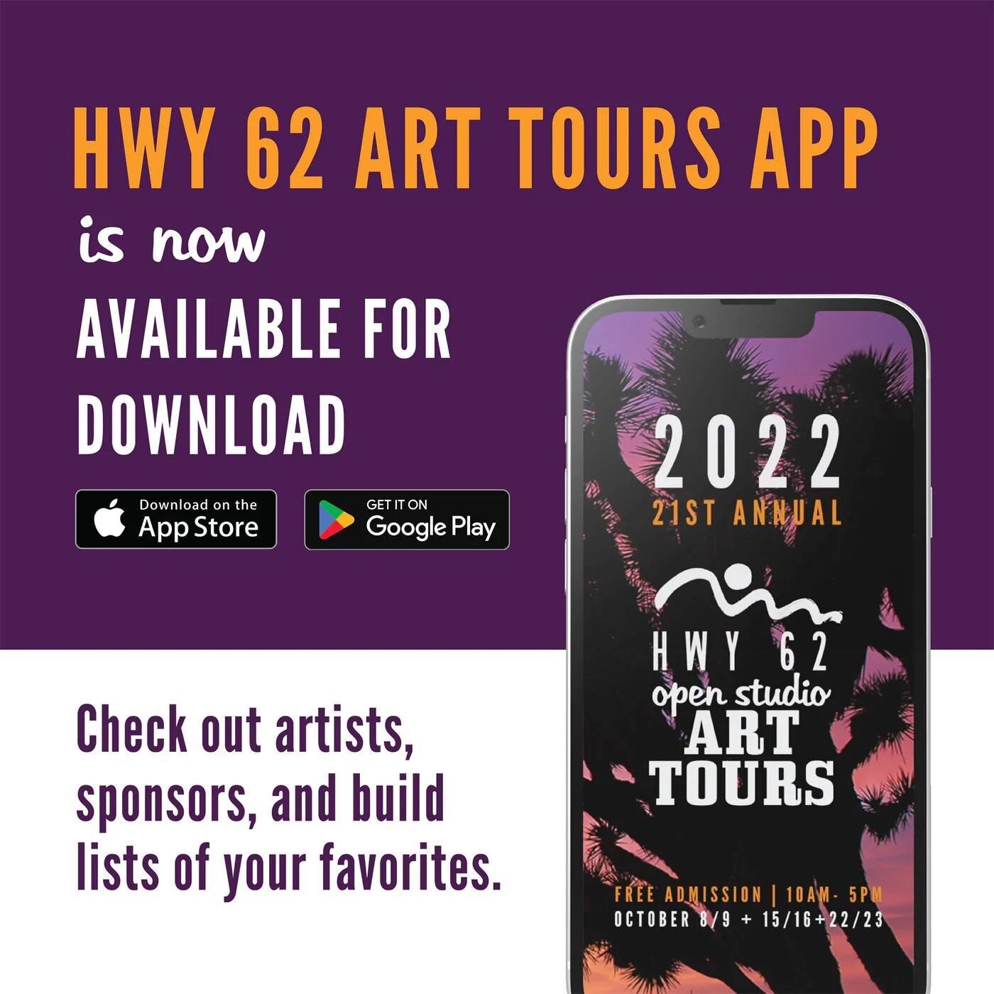Book direct and stay with JTVH during the Hwy 62 Open Studio Art Tours!  Click bio for link to reserve without booking fees! 

This year&rsquo;s annual event is held Saturday and Sundays October 8-9, 15-16 and 22-23, with studios open from 10:00 am -