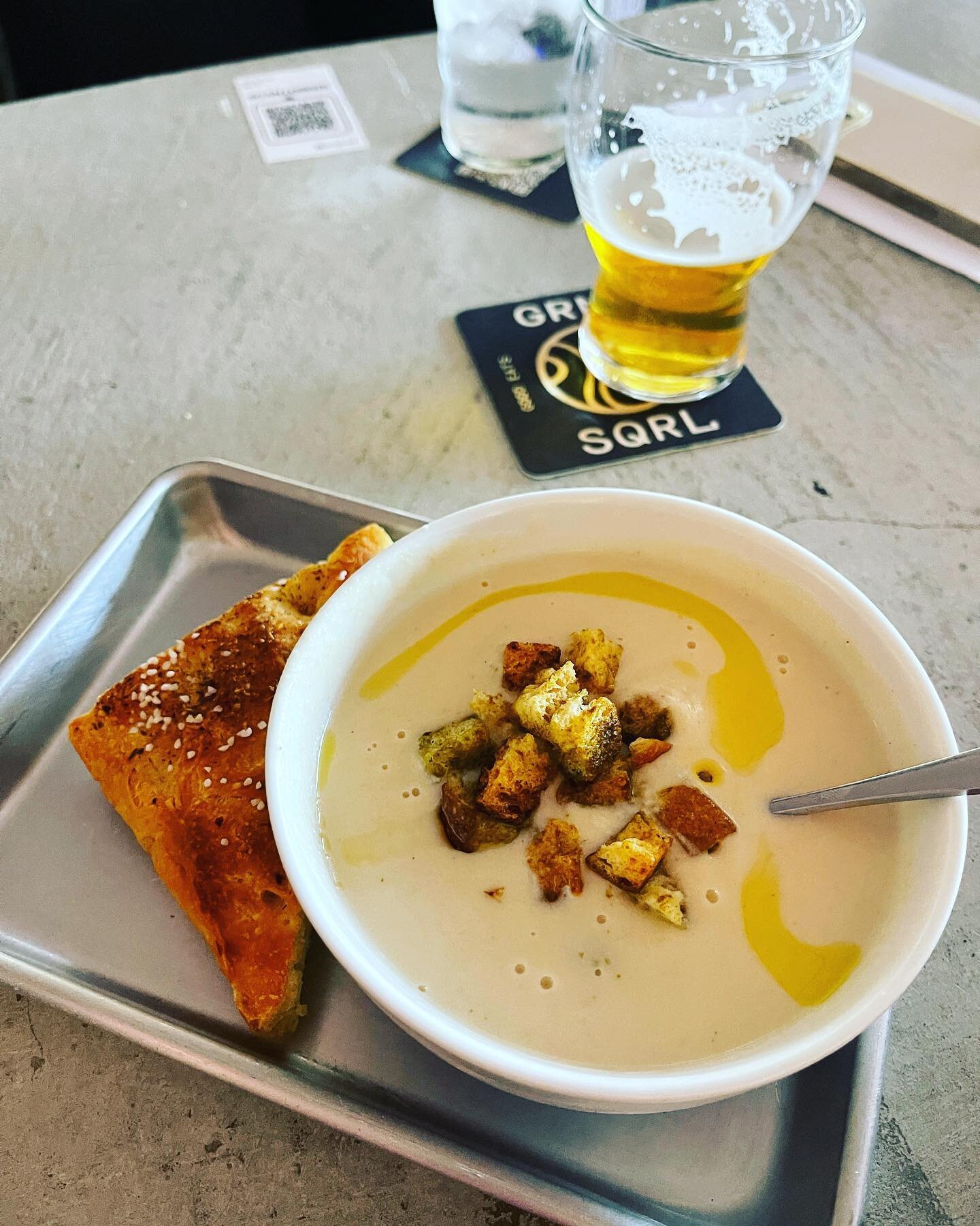 Two days back and can't stop thinking about the cauliflower apple soup from @grnd.sqrl !

Budget tip:  Book direct!  The savings is like getting free soup! 

Link in bio... Plan your visit today. 

#29palms #twentyninepalms #eatlocal #rediscover29 #v