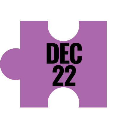 Speed Puzzling - Tuesday, December 22nd, 6:30-8:30pm