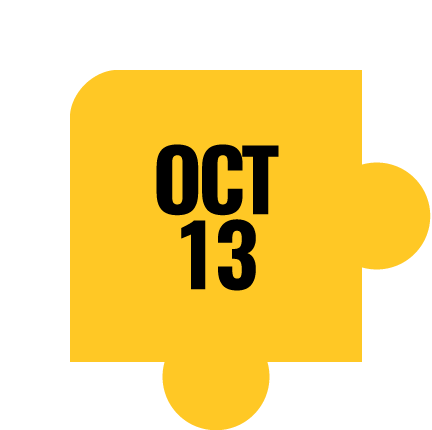 Speed Puzzling - Tuesday, October 13th, 6:30-8:30pm
