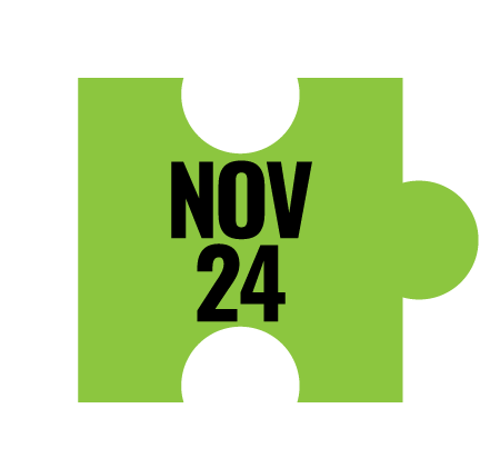 Speed Puzzling - Tuesday, November 24th, 6:30-8:30pm