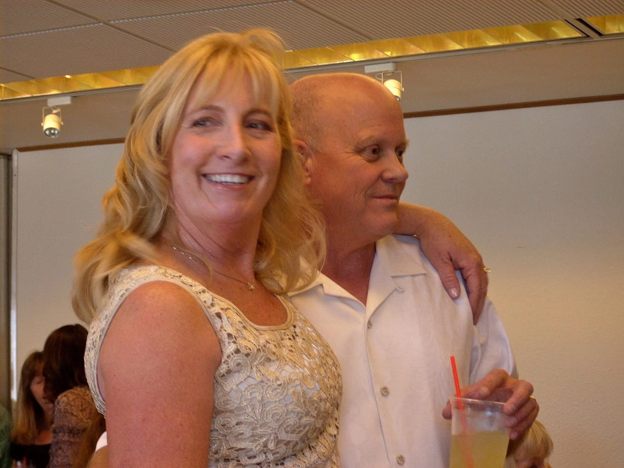 Jenny & Tom, parents of the groom - 23 Aug 2008