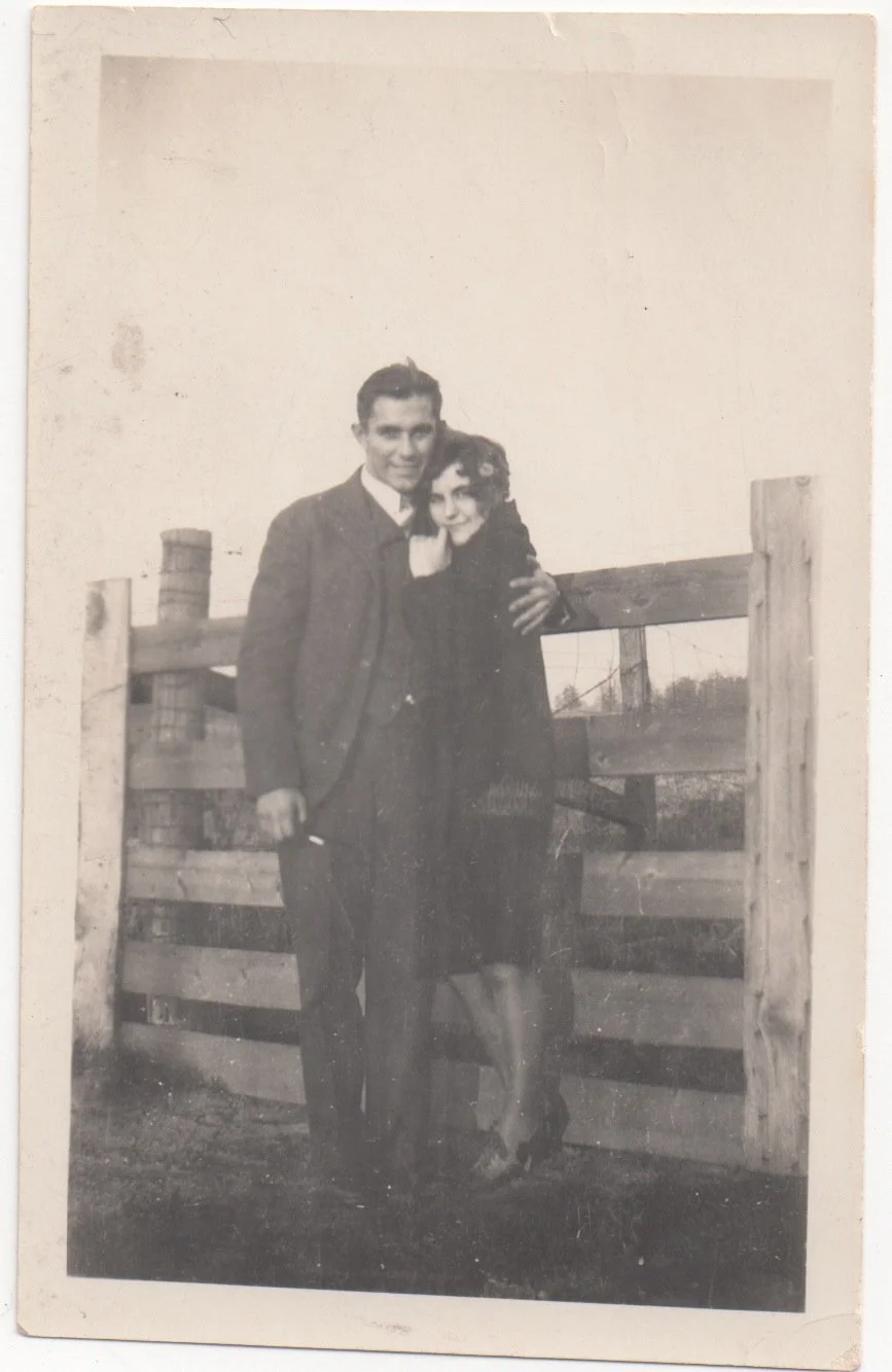 Ellen Blair & Joseph Kazlusky, great grandparents of the bride - 18 Jun 1932