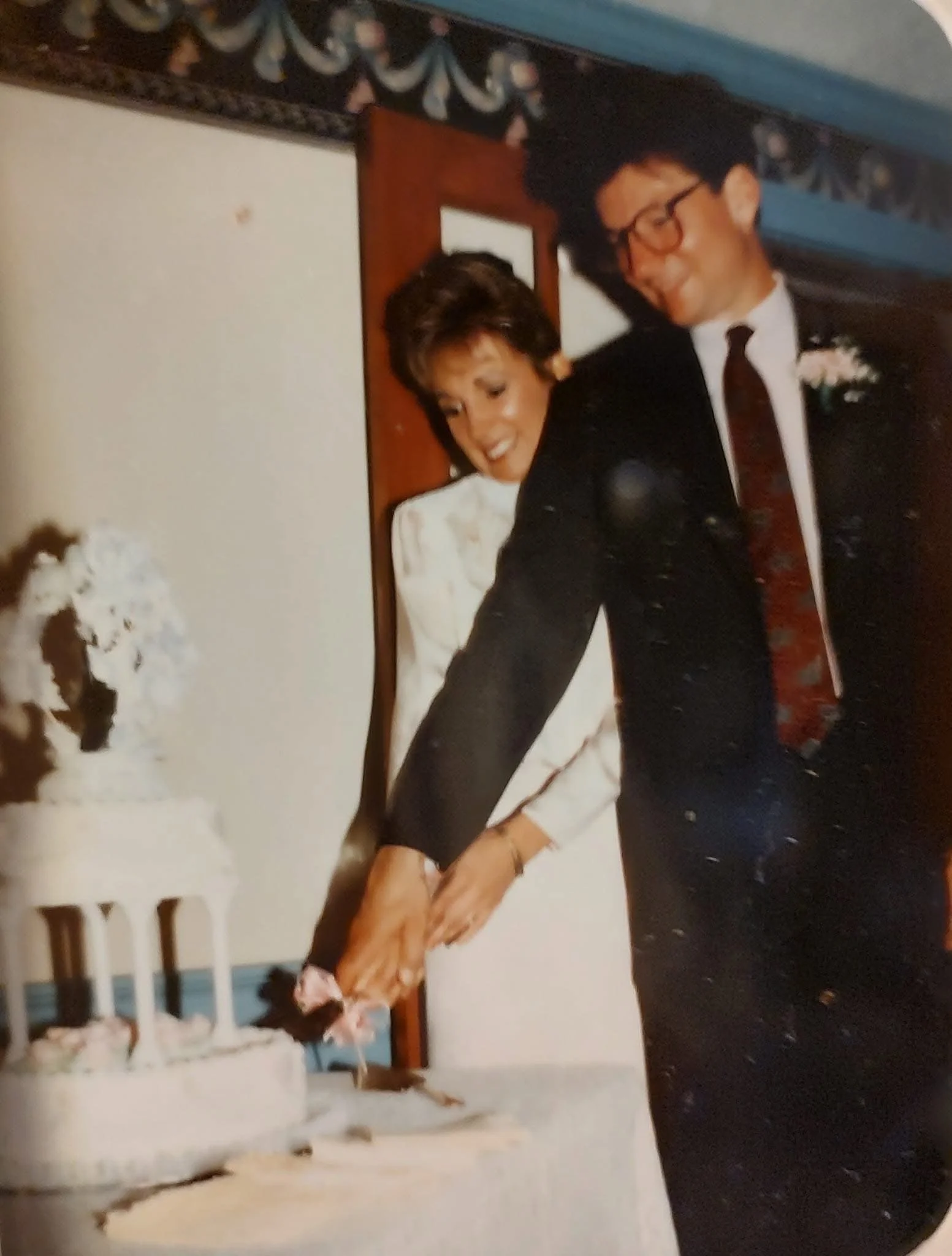 Lynette & Mike, parents of the groom - 08 Oct 1992