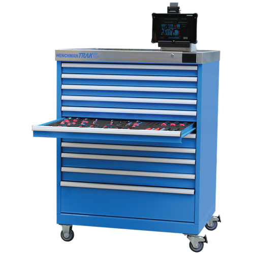 kabTRAK DIgital Toolbox with open drawer