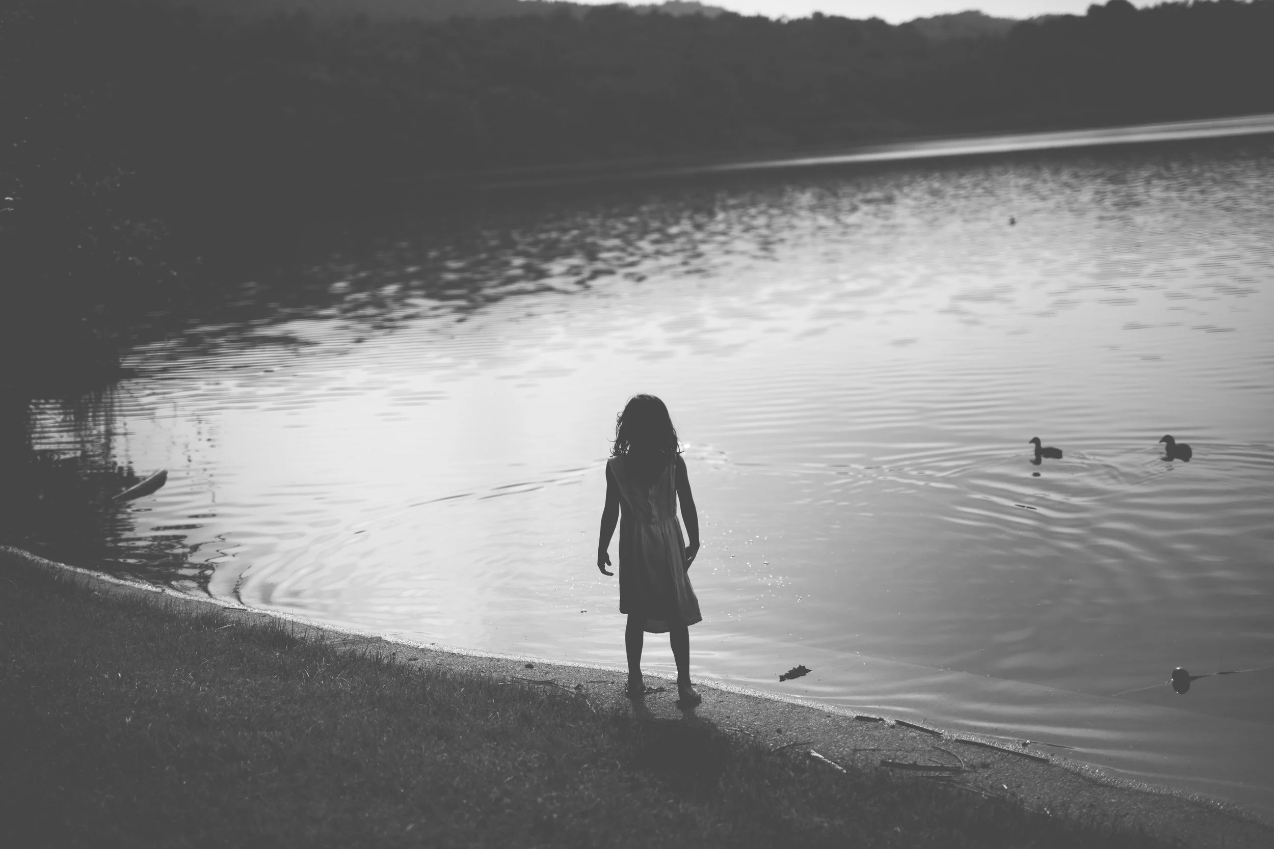 The water is wide, but that doesn't mean there's no way to cross it!