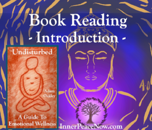 A free reading of the introduction to the book "Undisturbed: A Guide To Emotional Wellness"