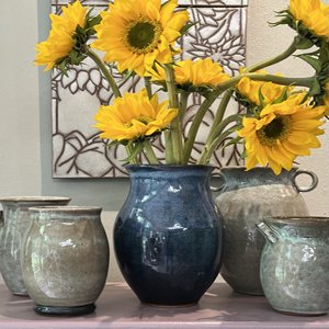Mother's Day Flowers and Clay