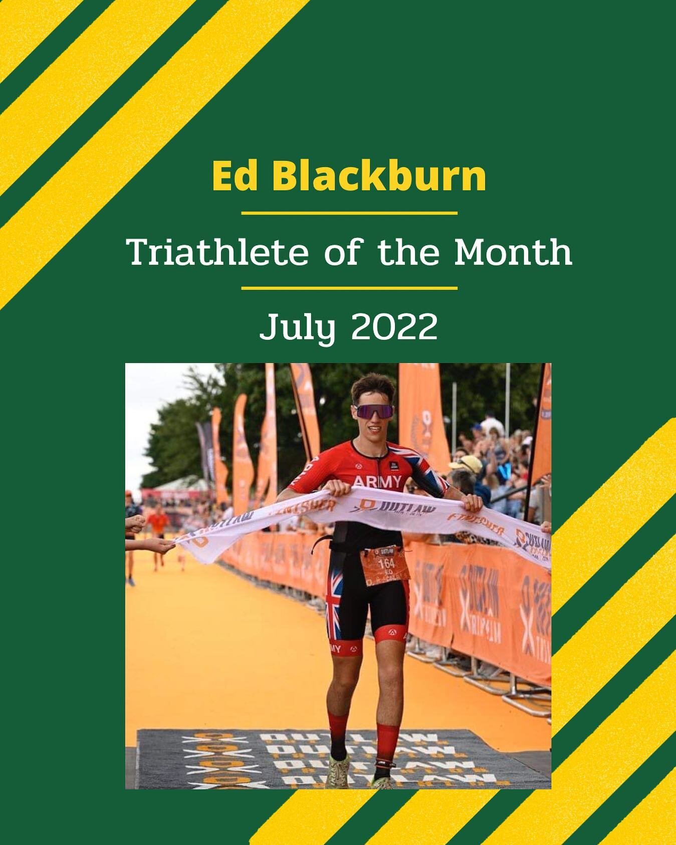 💚💛 July Triathlete of the Month 💚💛

Ed Blackburn has been voted as triathlete of the month by our club members for his amazing performance at Outlaw Nottingham. This was his first Ironman distance event and required massive amounts of dedication 