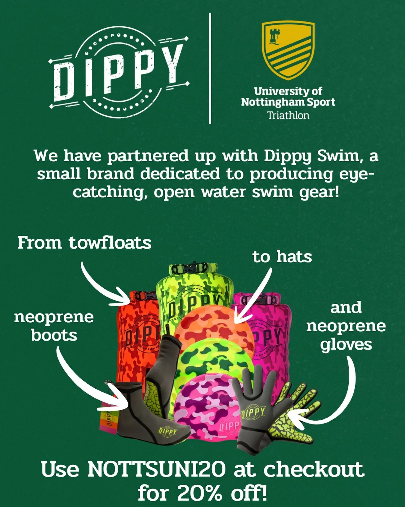 #ad If you are looking for any open water swim kit this festive period, go check Dippy out! Remember to use NOTTSUNI20 for 20% off! 

https://dippy.store

#triathlon #openwaterswimming #dippyswim #dippydudes #dippydivas