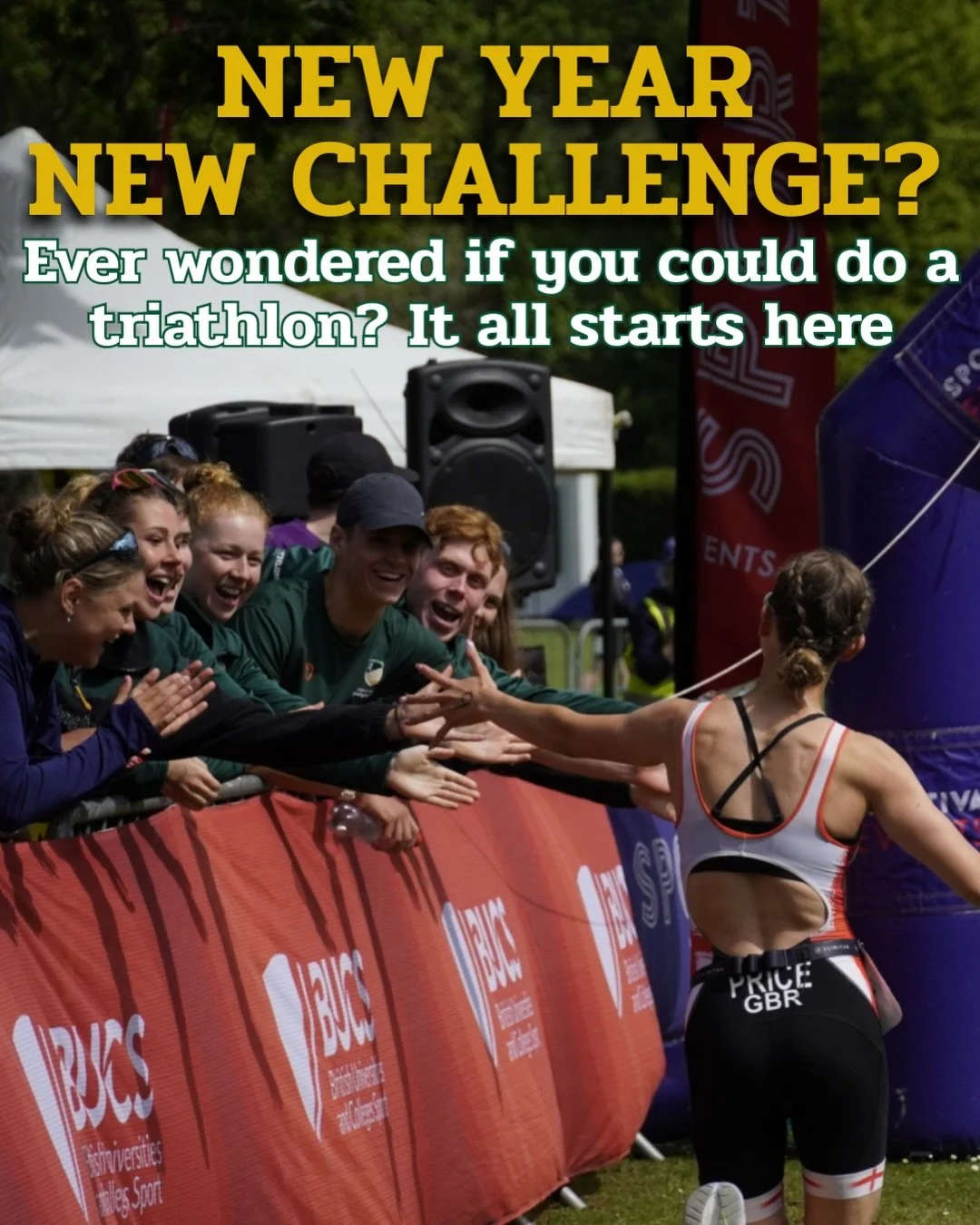 Want a new challenge?
Always wanted to do a triathlon but think it&rsquo;s too daunting?
Already entered a triathlon and now want some help with training?

Between 12th and 25th January all our sessions will be open to non members, drop us a DM for m