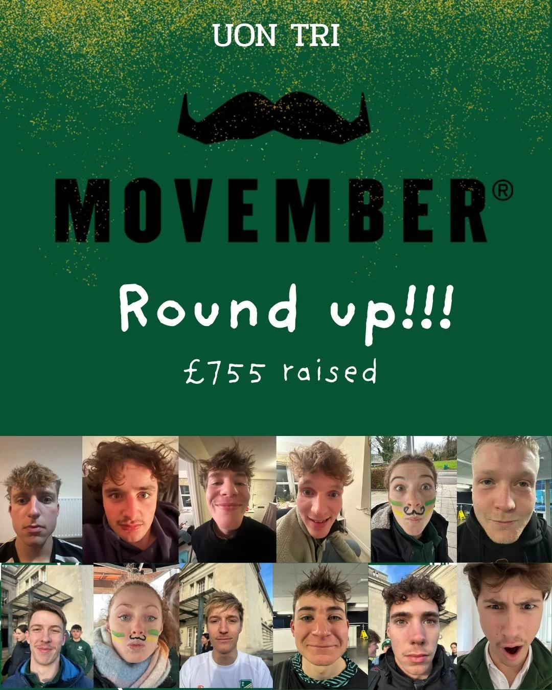 💚💛Welfare Wednesday💛💚 Here&rsquo;s a big Thankyou to everyone for making this Movember, whether that be through completing challenges or donating. It&rsquo;s made me so happy to see everyone come together for such a brilliant cause. And here&rsqu