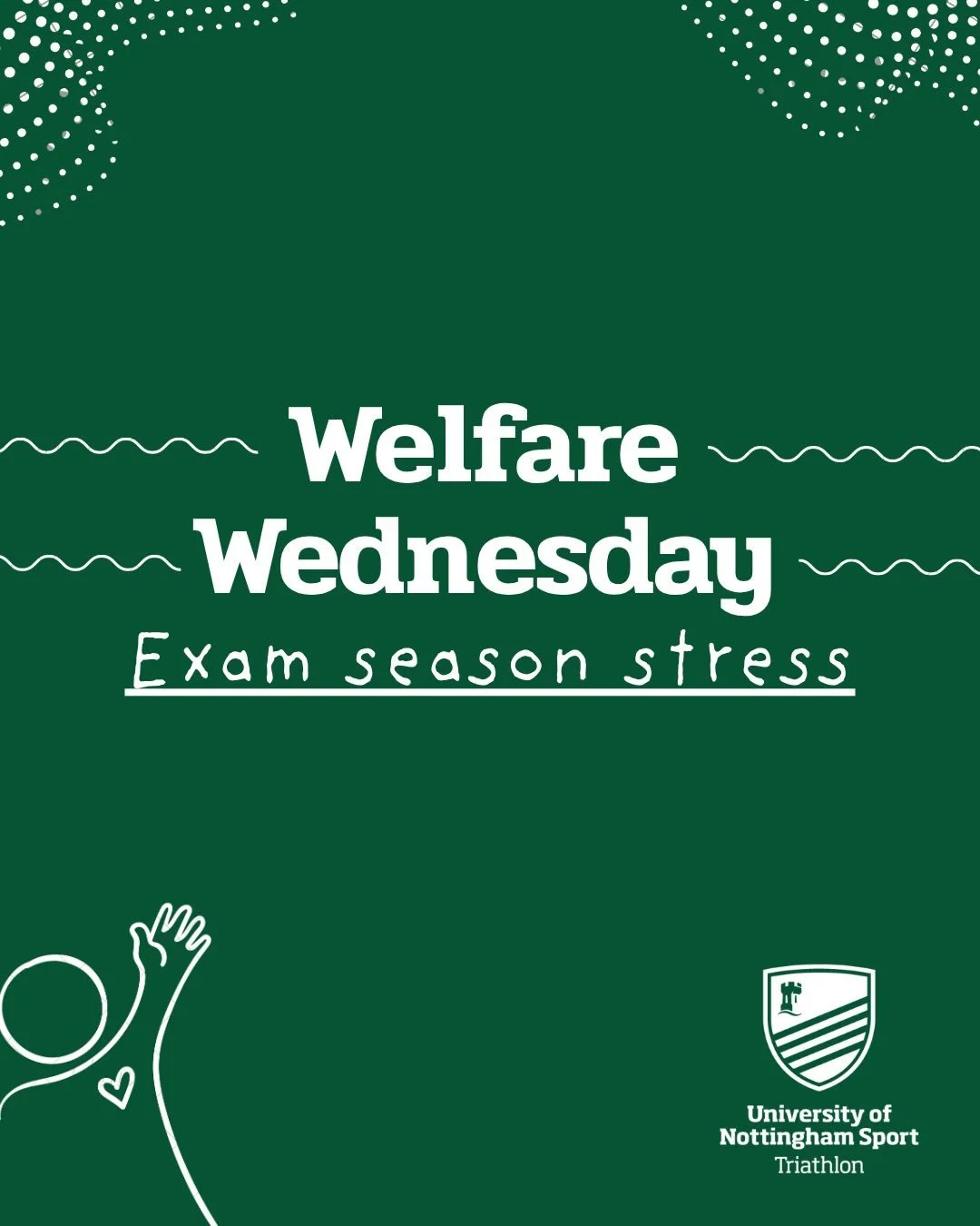 💚💛Welfare Wednesday💛💚 Good luck with exams everyone! If you need a chat or are struggling to cope with stress, please drop me a message on WhatsApp 🫶
